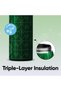 Wicked FreeSip Insulated Stainless Steel Water Bottle with Straw for Sports and Travel, BPA-Free Sports Water Bottle, 32 oz, Elphaba (Green) - 4