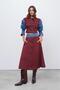 Women's Vesper Trench Coat Skirt Set - 2