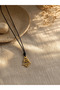 Steel Fatma Ana Eli Charm Detailed Minimal Adjustable Choker Necklace