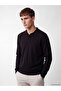 Rmz Gi̇yi̇m Farkiyla Devrik Roba Collar Men's Knitwear Sweater