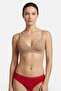 Women 3 Pcs Solid Smooth And Concealed Bra, Multicolor