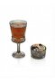 Coffee Cup with Water Glass Stand and Coffee Cup with Turkish Delight Cup for 6 People, 12 Pieces - 4