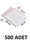 500 Pieces 50 X 55+5 cm Adhesive Transparent Glossy Opp Bags 50X60 cm Opp Bags Dowry Bags