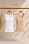 Women's Basic 95% Cotton 5% Elastane – Flexible, Soft and Comfortable Daily 2-Pack Undershirts - 4