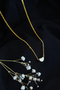 Heart Necklace Without Stone Gold Color
