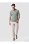 Esvab • Modern & Distinctive Devrik Roba Collar Men's Pique T-Shirt - 2