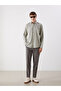 Esvab • Modern & Distinctive Standard Fit Long Sleeve Striped Men's Shirt - 2