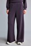 Ultra Soft Wide Leg Standard Length No-Show Modal Sports Sweatpants with Pockets H4591Ax26Au - 3