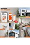 Metopets 500g Drum Paint Roller Refresh Kit, All-In-One Water-Based Wall Paint with Integrated Roller and Sandpaper, Easy-to-Use Painting Tool for Smooth Finish, Quick Drying and Home Improvement - 7