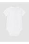 Crew Neck Baby Boy Snap Fastener Bodysuit 2-Pack (W6) - 5
