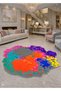 Sdt Traditional Patterned Modern Woven Base Decorative Carpet Sdtamor5158 - 3