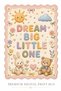 Eta Dream Big Little One Patterned Modern Woven Base Decorative Carpet Eta4100