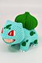 Pokemon Bulbasaur Örgü Görünümlü Figür - 6