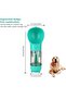 Water bottle 300ml, blue, multi-functional. - 2
