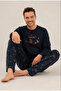 Father-Son, Long Sleeve, (with Socks as a Gift), Pajama Set. (Sizes Priced Separately) - 3