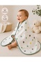 Green Turtle Patterned Cotton Double Layer Soft Fabric Suitable for Daily Use Printed Unisex Newborn Baby Blanket 0-1 Years Old