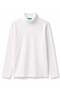 Girl's Turtleneck Cotton Long Sleeve T-Shirt 6-14 Years White