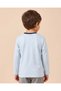 Boys Blue Printed Long Sleeve T-Shirt - 4