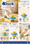 Ufo Shaped Duck Cat Toy Bouncing Ball 360 °   Rotating Smart Cat Toy Interactive Pet Toy - 3