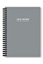 Life&Work Non-Crushable Silicone Spiral Daily Planner A5 – 100 Gr Ivory Paper - 9