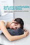 Inflatable Orthopedic U-Shaped Neck Pillow Travel Pillow Portable Velvet Neck Support - 3