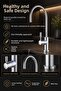 Likuan Ncp8883Cp Premium Chrome Drinking Water Purifier Faucet Swan Neck Without Led - 5