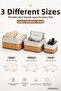 Bamboonest Set of 3 Bamboo Organizer Baskets - 3