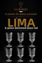 Lima Set of 6 Crystal Glass Cups with Footed Base