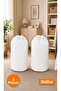 2 Pieces White Drawstring Storage Bag Xlarge 86X62 cm - Moving Bag - Quilt Pillow Laundry Storage Bag