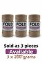 Polyester Macrame No.4 200 Grams 230 Meters 2 mm Thickness