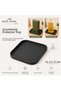 Silicone Countertop Protector Oil Pad Oil Pot Mat Tin Oil Mat Anti-Drip 13.5X17 cm - 4