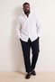 Big Size Navy Blue Regular Fit Waist Half Elasticized Flexible Fabric Pants Tmnss26Ar00007 - 7
