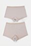 Ten 2-Pack Cotton Pcs Stretchy Knitted Boxer Large Size Underpants Tbbss23Cm0002 - 4