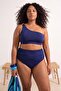 Navy Blue Chlorine & Water Resistant Long Lasting Lycra ®   Xtra Life Large Size Bikini Top Tbbss26Ct00013 - 2