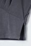 Antrasit Düz Fitted Dik Yaka Belden Oturtmalı Kolsuz Crop/Kısa Modal Kumaş Örme Bluz TWOAW27BZ00085 - 6