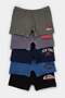 Multi-Colored Cotton Boys' 5-Piece Boxer Set Tkdaw27Bx00002