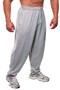 Loose Fit Embroidered Seasonal Sweatpants Big Sam Pnt1407 - 4