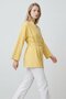 Women's Vertical Striped Wide Sleeve Stylish Summer Relaxed Kimono - 4