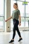 Women's Athletic T-Shirt: Green, Breathable, Quick-Drying, Relaxed Fit, Fitness, Yoga, Running, Workout Top - 3