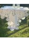 Living Room Set 5 Pieces Kayla Linen French Lace Borderless Runner Set Dowry Living Room Set Set - 8