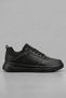 Color-Block Comfort: Black Boys' Sports Shoes - 3