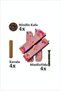 Pink Floral 45X45 cm Combination Punch and Needle/Dental Wooden Hoop Suitable for All Embroidery (Gift with Case) - 6