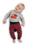 Firefighter Baby Boy Bodysuit Tights-Pants Set - 2