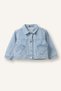 100% Cotton Heart Pocket Denim Jacket Baby Girl H1150A526Sm - 4