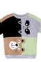 Raccoon and Bear Boy Colorful Sweatshirt - 5