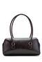 Monera Classic Lockable Brown Women's Shoulder Handbag - 6