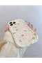 IPHONE 14 PROMAX ECRU FLORAL PATTERNED CASE - 6