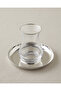 Graceful Steel 4 Piece Tea Set for 2 People 140 ml Silver - 3