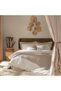 Perla Bambu King Size Duvet Cover Set 230X220 cm Ecru