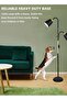 Modern Nordic Dual-Head Floor Lamp, 3 Lighting Modes, Adjustable Angles, 12W - 5